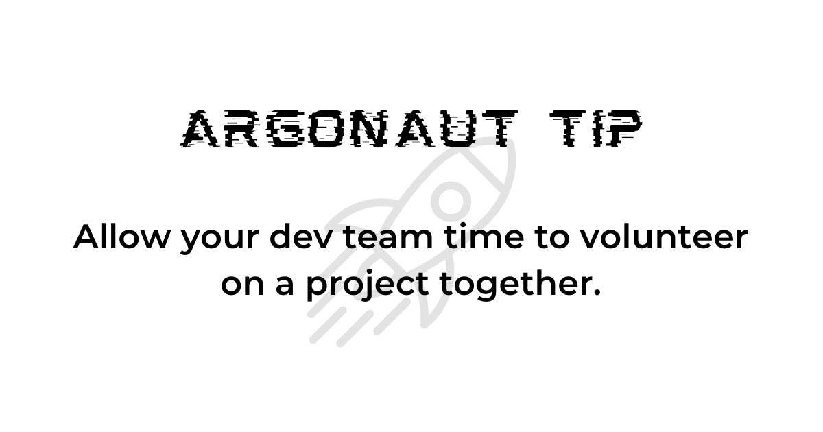 argonaut tip for open source software