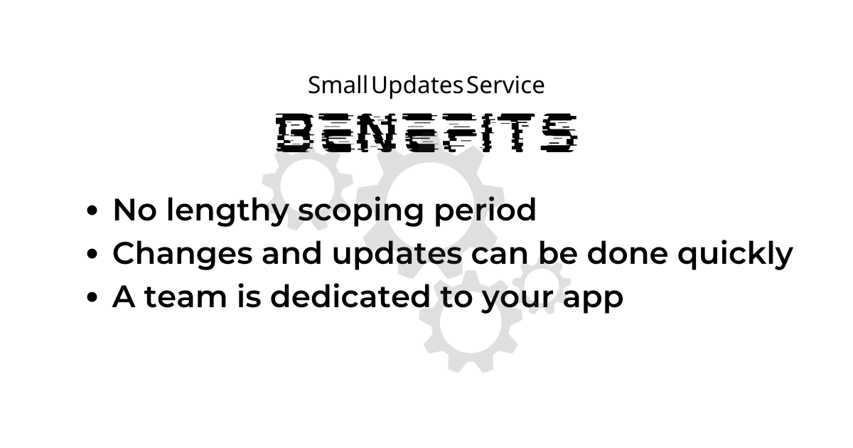 small updates benefits