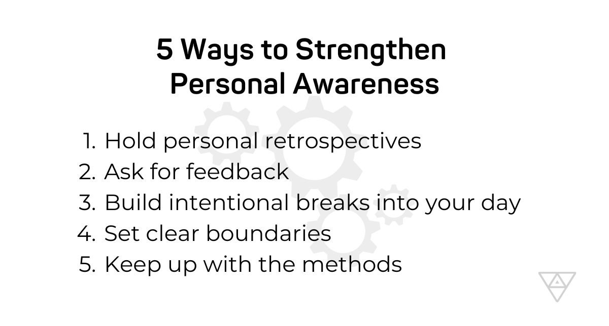 personal awareness tips