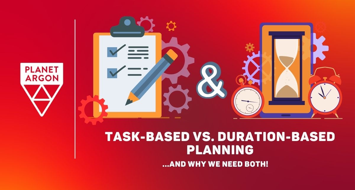 Task-Based vs. Duration-Based Planning with Parallax and Jira