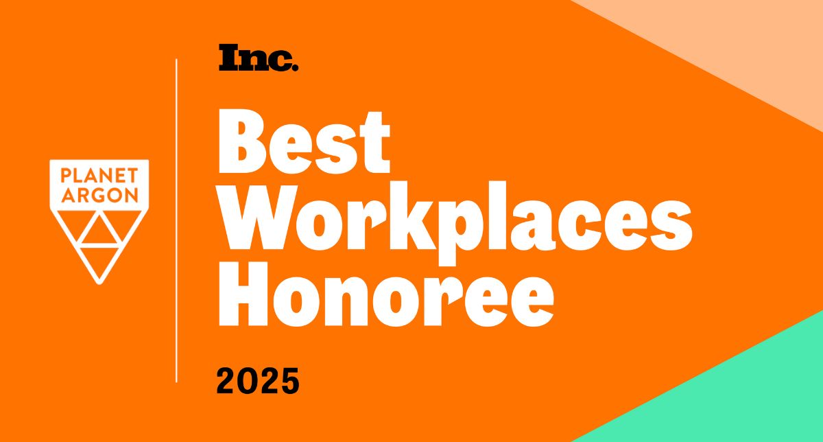 Planet Argon Named One of Inc. Magazine’s Best Workplaces—for the Third Year Running!