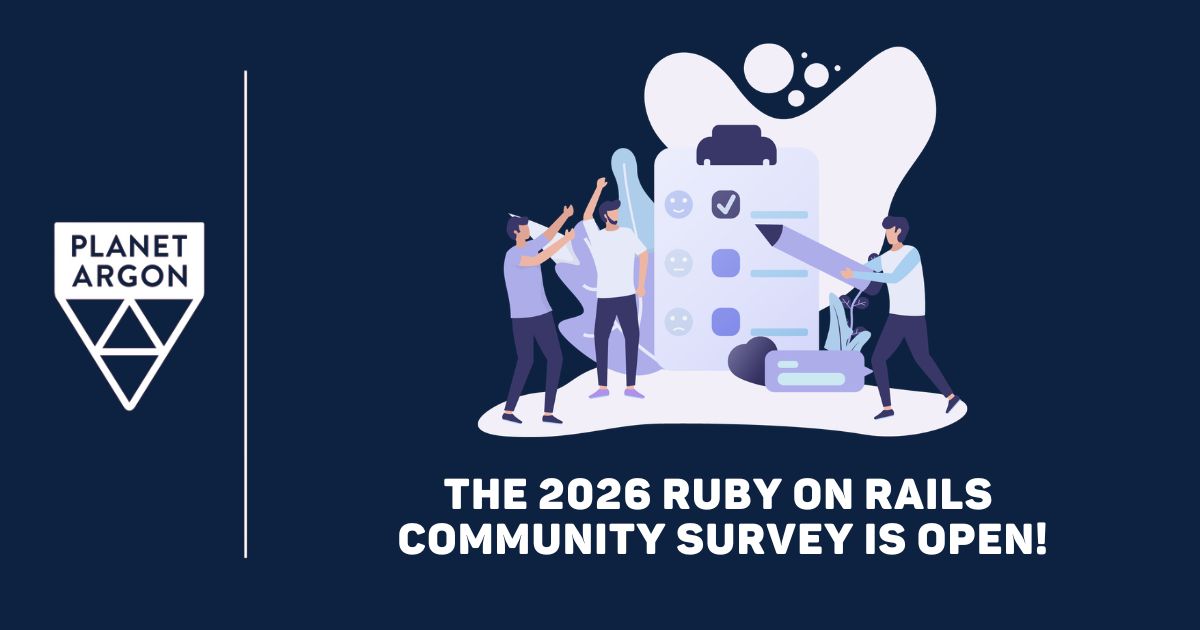 The 2026 Ruby on Rails Community Survey Is Open