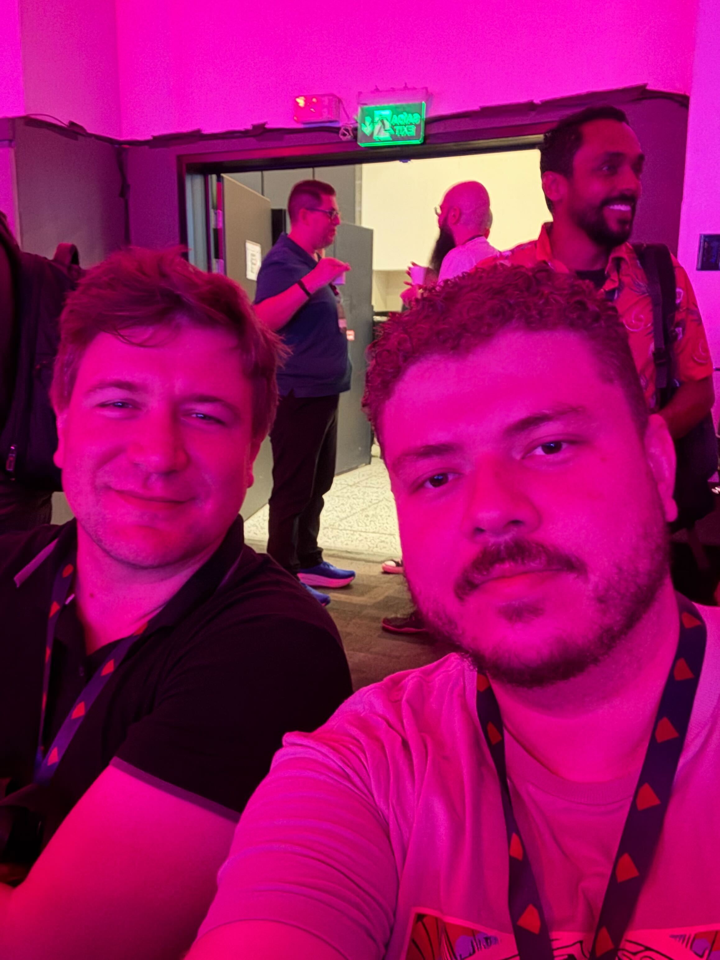 image of teammates