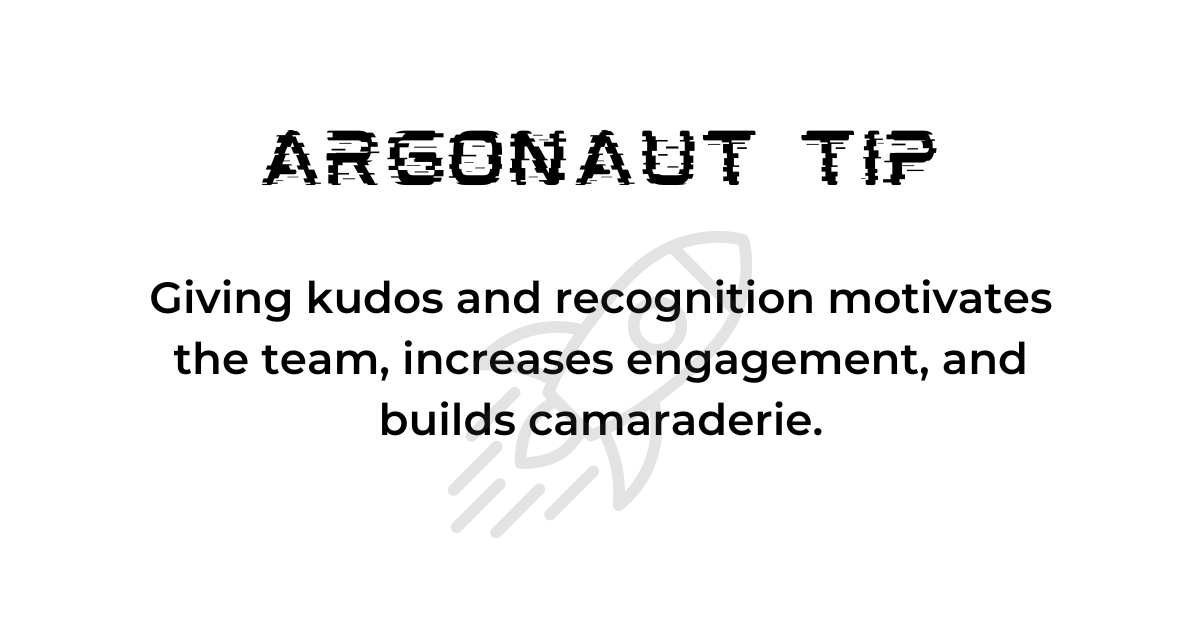 kudos argonaut tip