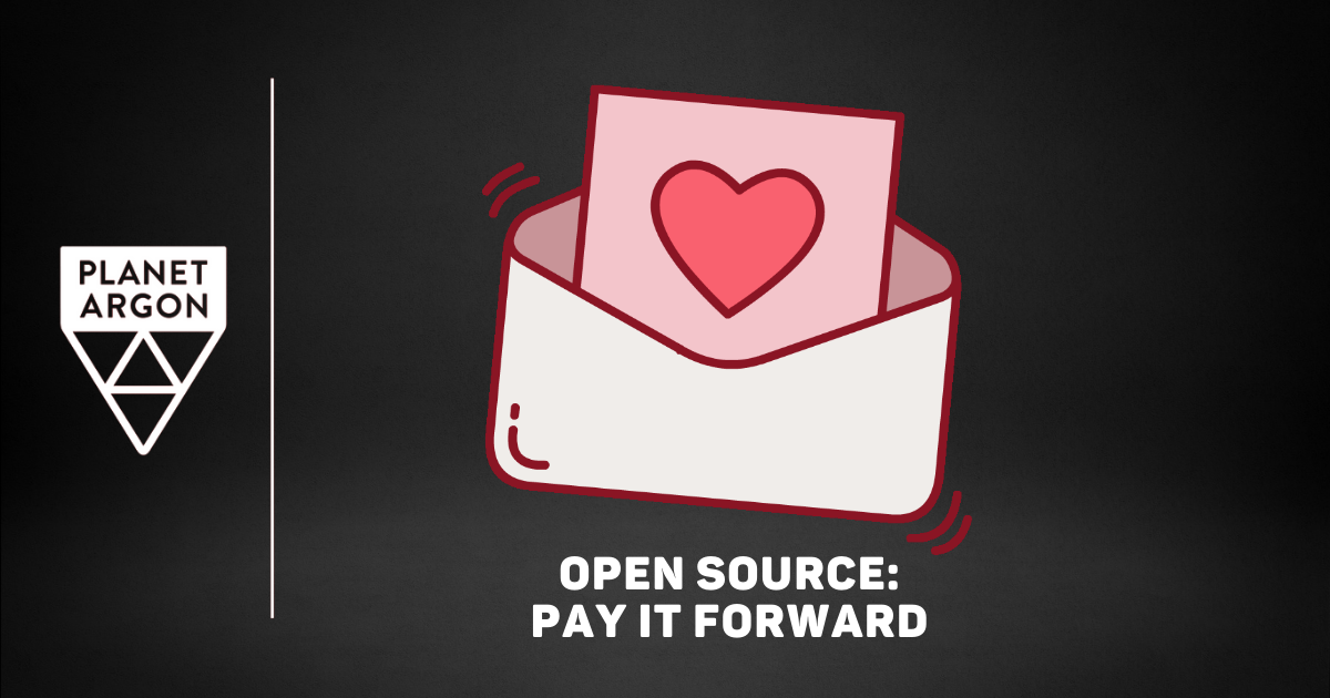 Open Source: Pay It Forward